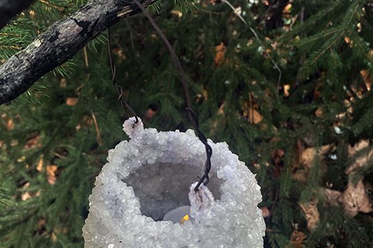 Magic Crystal Geode Lanterns