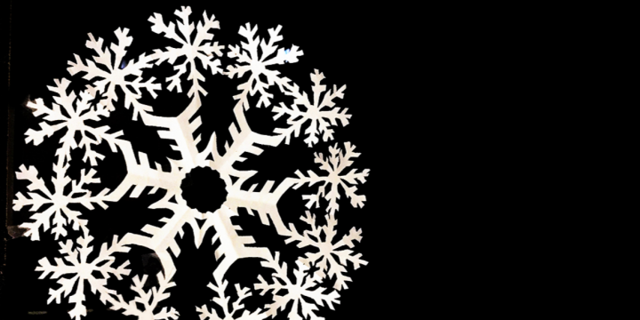 Paper Snowflakes for the Snow Moon