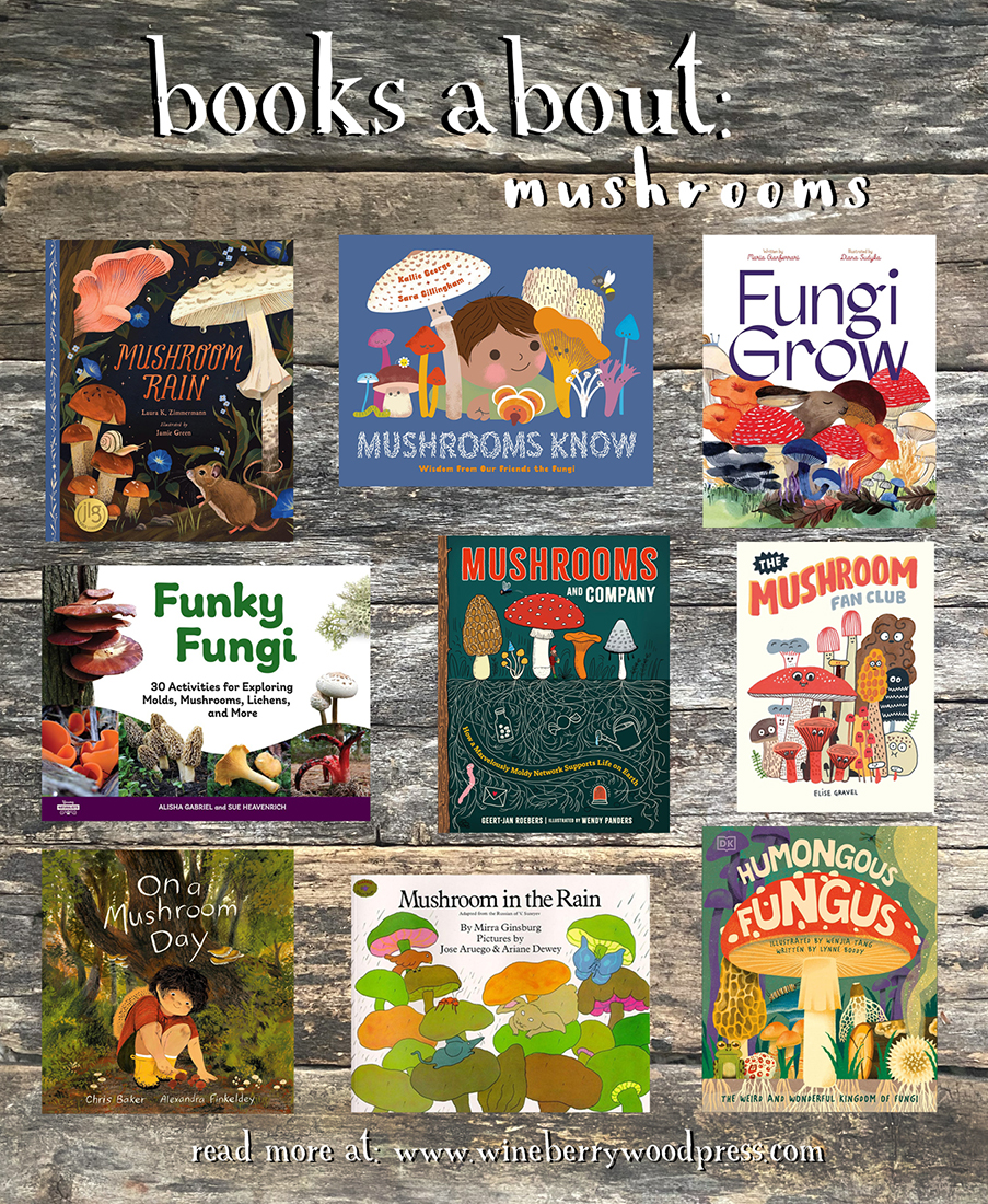 Books about Mushrooms Wineberry Woods