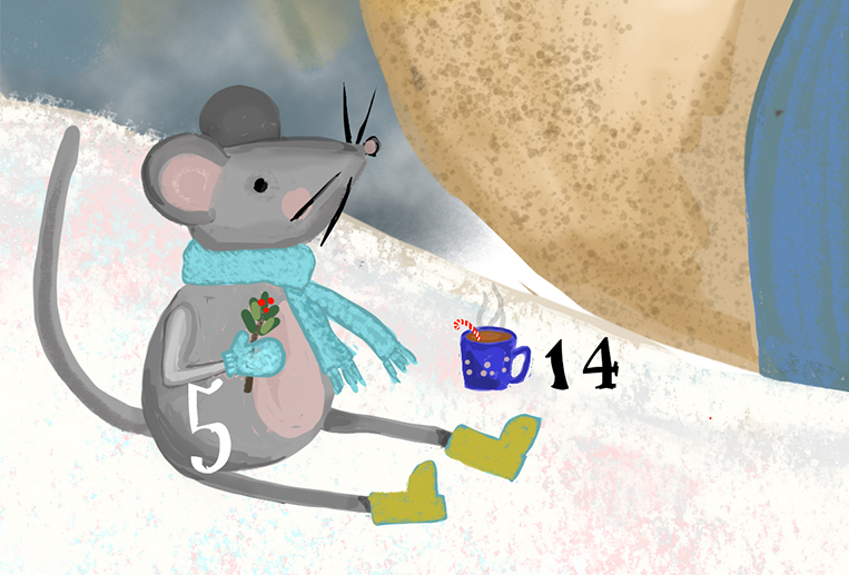 Mouse Solstice Countdown Jessie Lehson Wineberry Woods